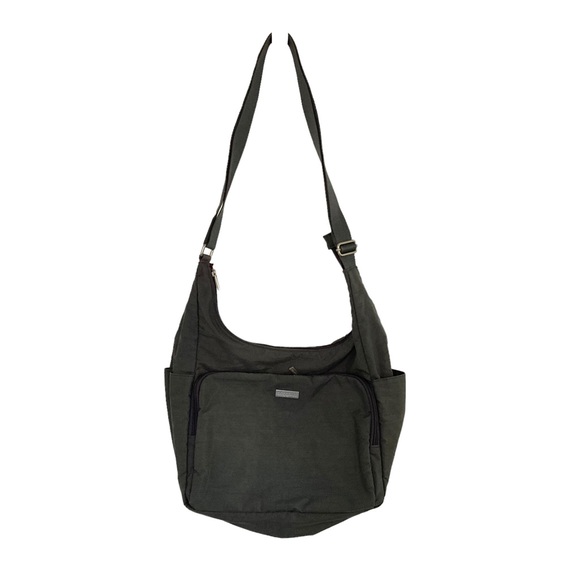 Baggallini Bags Baggallini Dark Gray Multipocket Hobo